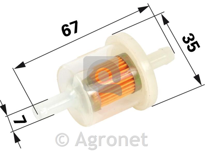 Filter goriva za cev d = 6 mm Tecumseh