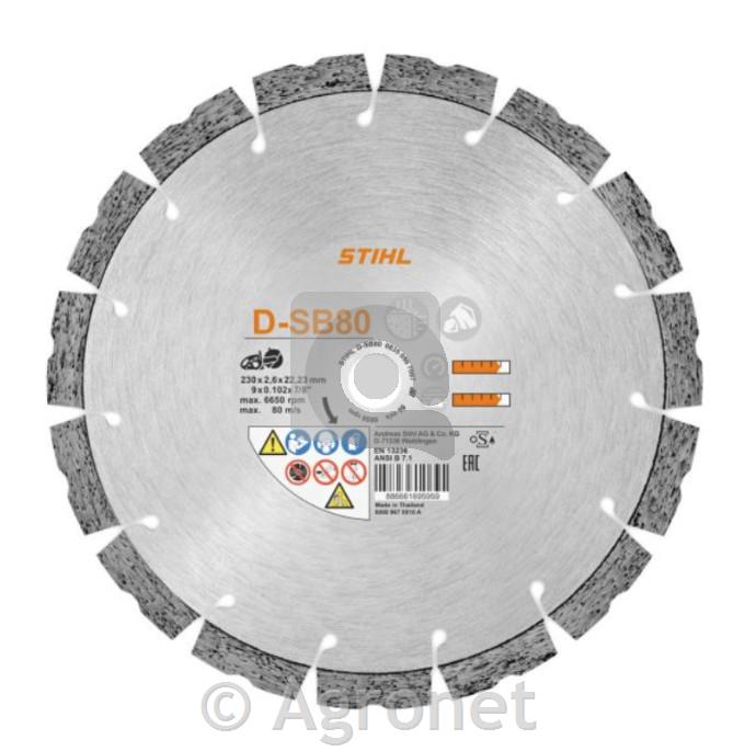 Diamantna plošča Ø 230 mm D-SB80 (TSA 230) STIHL