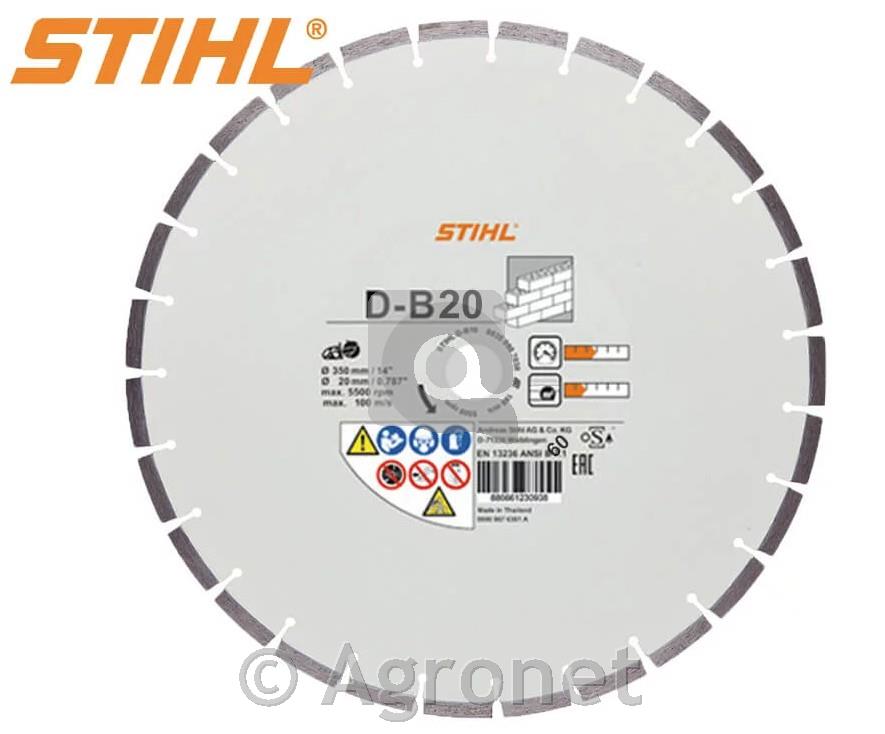 Diamantna plošča D-B20, beton STIHL
