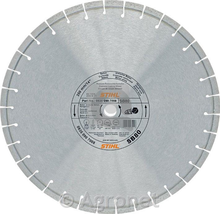 Diamantna plošča SB90, trdi kamen STIHL