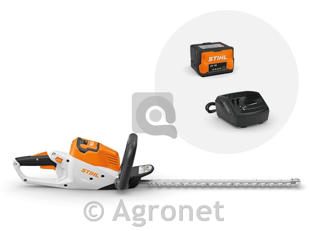 Akumulatorski rezalnik za živo mejo HSA 50 STIHL