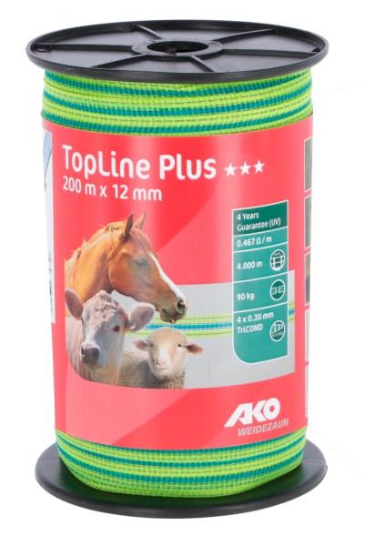Trak TopLine Plus12mm rumen/moder, 200m
