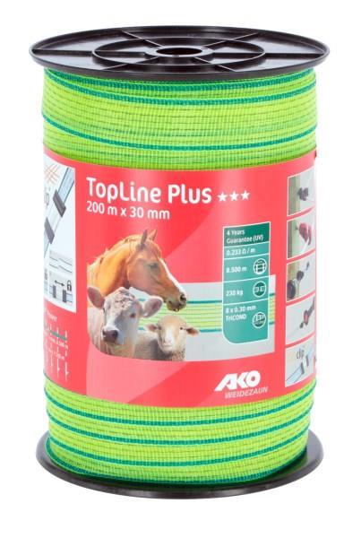 Trak TopLine Plus 30 mm rumen/moder, 200m