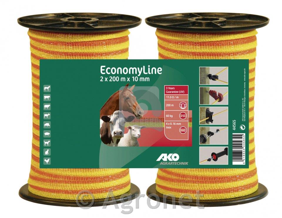 Trak EconomyLine 10mm, oran. 2×200m