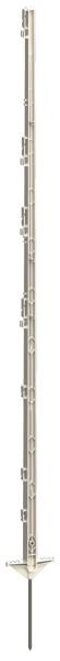 Plastični steber Classic 156 cm z 11 izolatorji bela