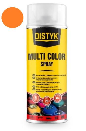 DISTYK multi color sprey ORANŽNA 400 ml