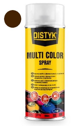 DISTYK multi color spray, čokoladno rjava 400 ml