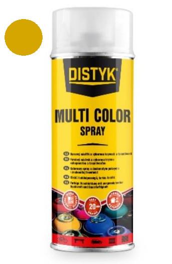 DISTYK multi color spray, zlata metalik 400 ml