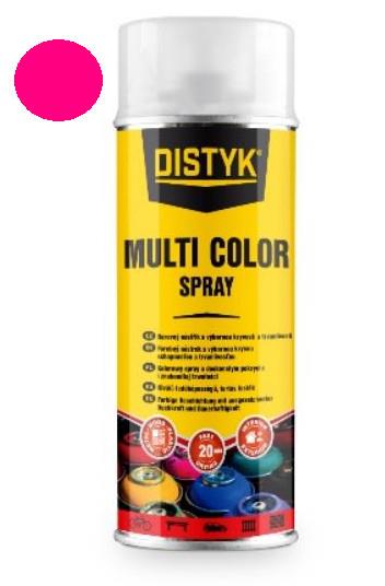 DISTYK multi color spray, roza 400 ml
