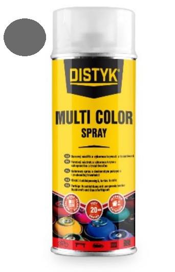 DISTYK multi color spray, kamnito siva 400 ml