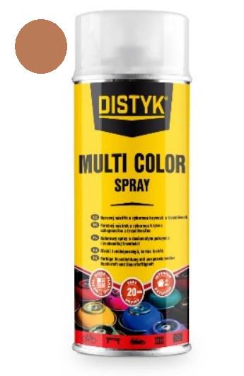 DISTYK Multi color spray, oreh rjava 400 ml