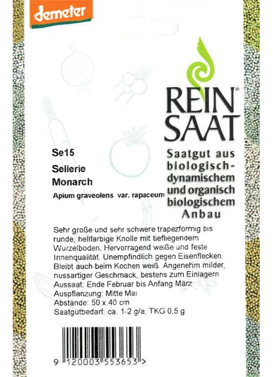 Zelena gomoljna Monarch EKO 0,4g