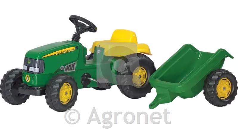 Traktor RollyKid John Deere s prikolico