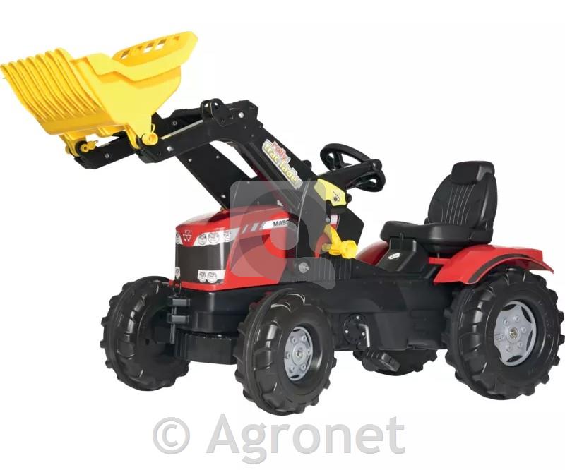 Traktor Massey Ferguson 8650 z nakladalcem