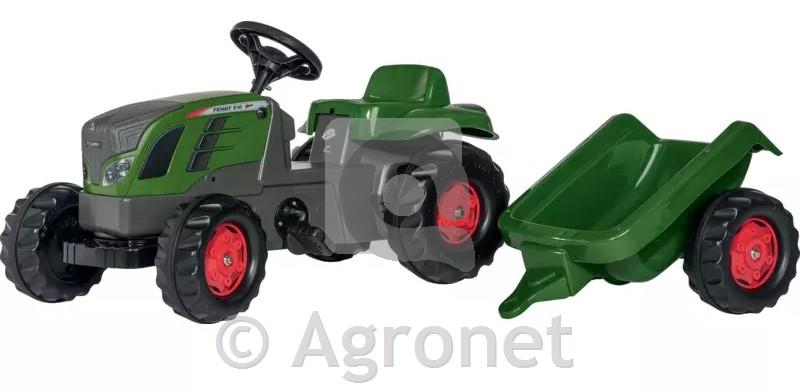 Traktor Fendt 516 Vario s prikolico