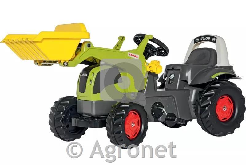 Traktor Claas Elios z nakladalcem