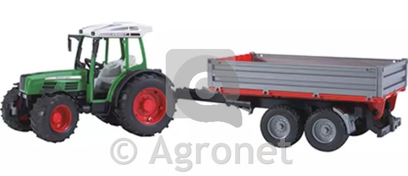 Traktor Fendt Farmer 209S s prikolico