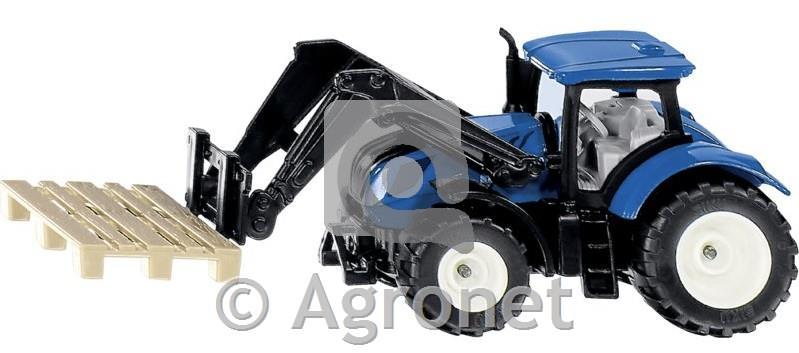 Traktor New Holland s sprednjim nakladalcem