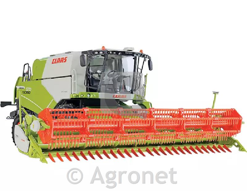Kombajn Claas z rezalnikom