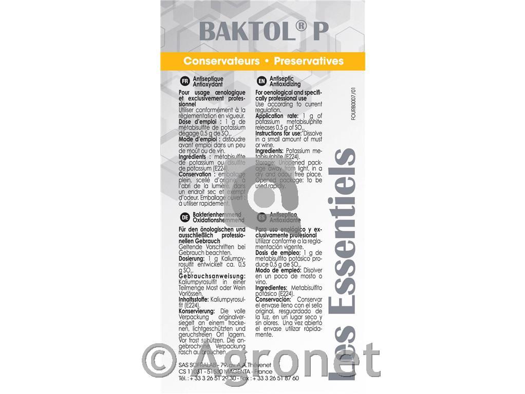 BAKTOL® Kalijev metabisulfit, 1 kg