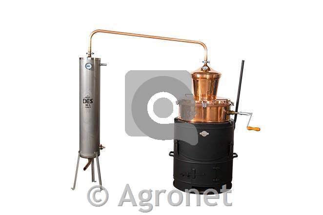 Kotel za žganjekuho prevrtač 60 L s mešalom