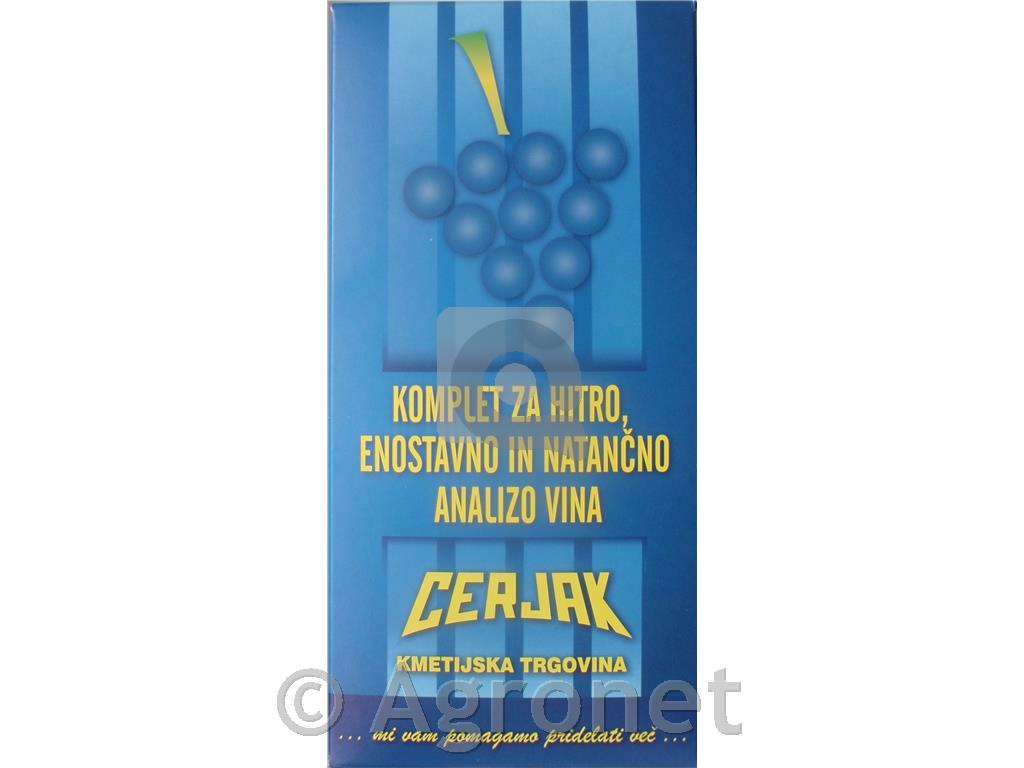 Komplet za analizo vina