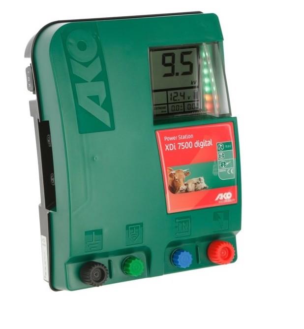 Pastir električni AKO XDi 7500 D - 235km, 12V (230V)