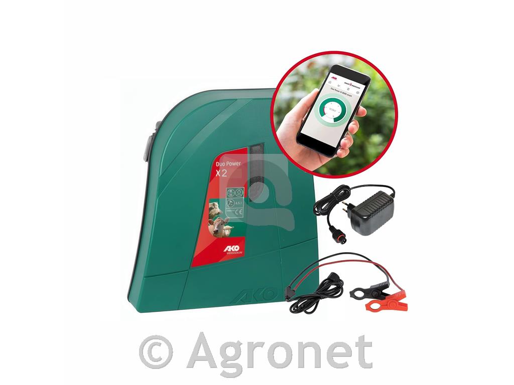 Pastir električni AKO X 2 smart - 60km, 12V (230V)