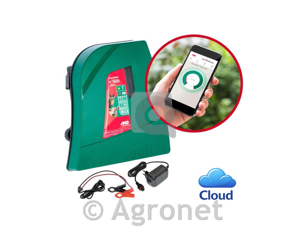 Pastir električni AKO X 1600 smart - 45km, 12V (230V)