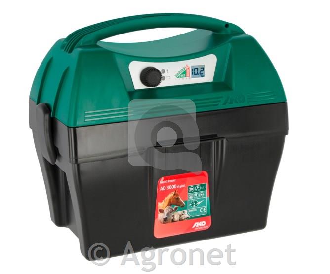 Pastir akumulatorski AKO AD 3000 D - 90km, 12V (9V,230V)