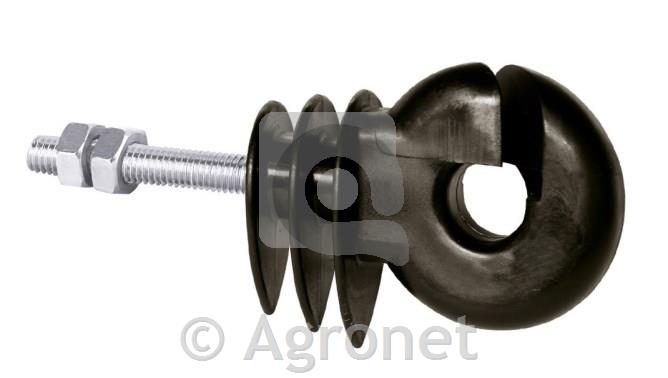 Izolator okrogli z zarezo M6 x 35 mm, 20 kos
