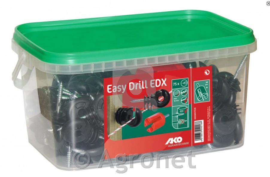 Izolator okrogli z zarezo big EDX, 75 kos