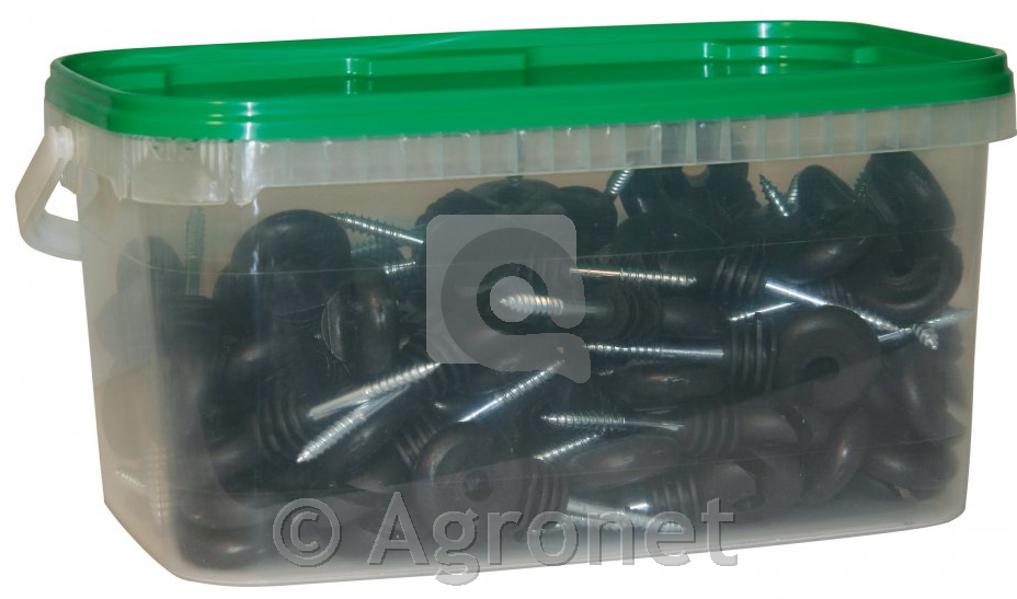 Izolator okrogli z zarezo, compact AKC.100 kos