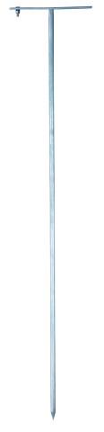 Ozemljitvena palica T cinkana 100cm