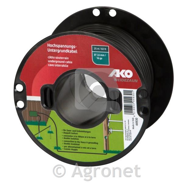 Visokonapetostni podzemni kabel 1,6mm², 25m