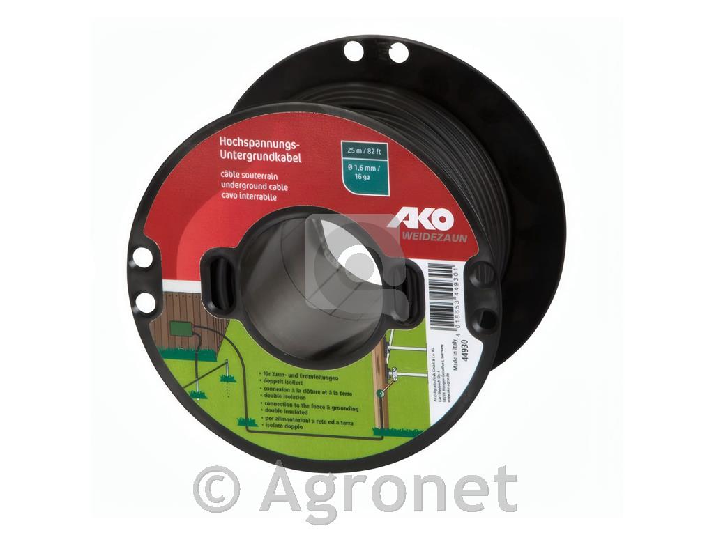 Visokonapetostni podzemni kabel 1,6mm&sup2;