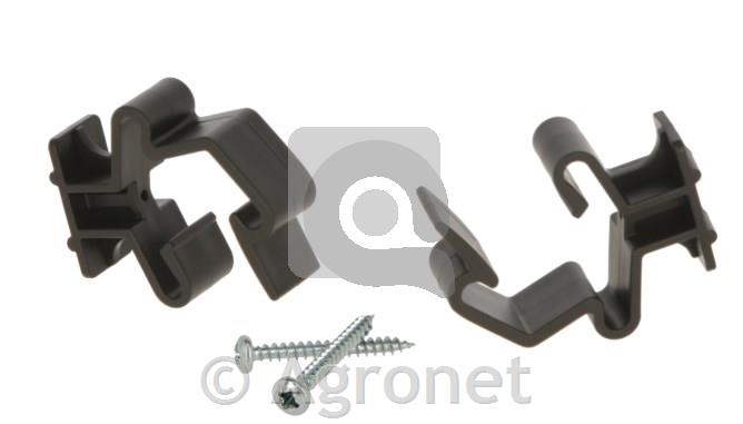 Sponka Clip T-Post z vijakom, 8kpl