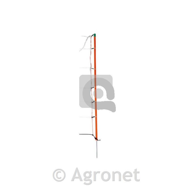 Palica za mrežo (enojna konica) oranžna 90cm