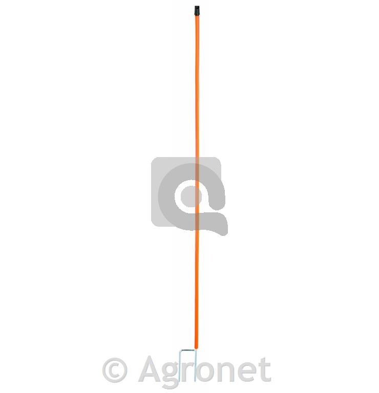 Palica za mrežo (dvojna konica) oranžna 106cm