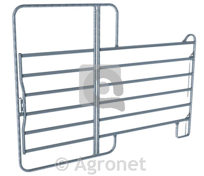 Vratni element ograde cinkan 2,2 / 1,6 × 2,4m