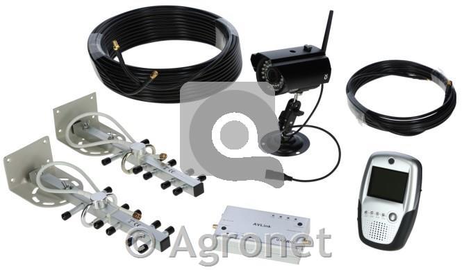 Komplet kamere za hlev in prikolico 2,4 GHz