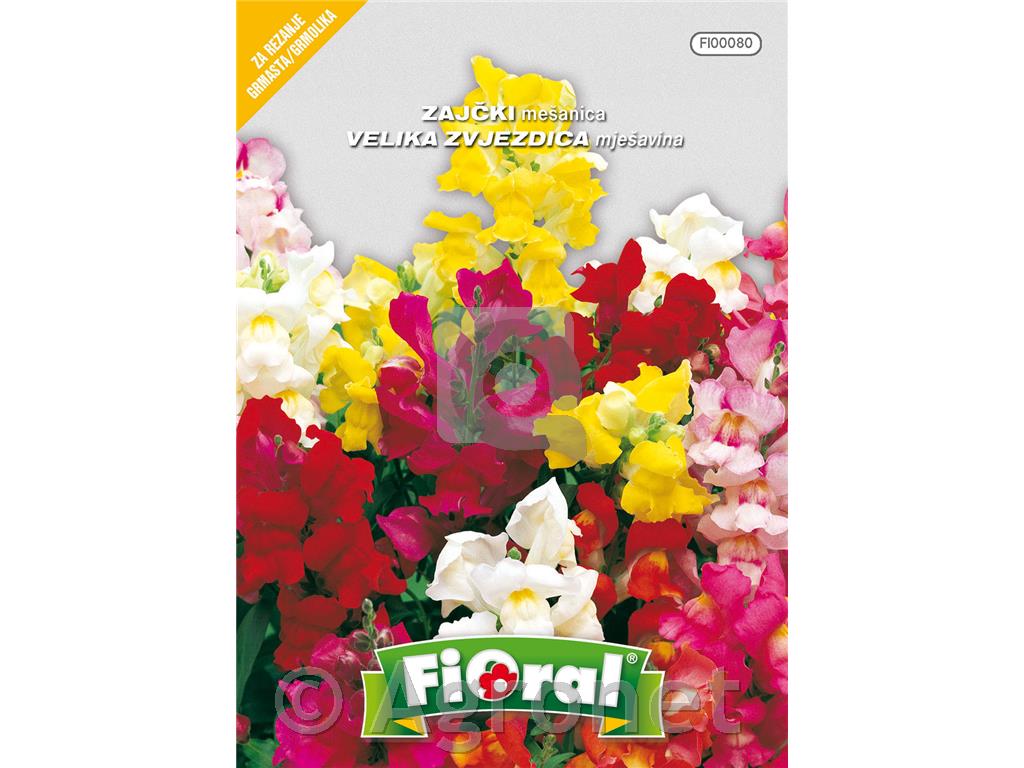 Zajčki mešanica (Antirrhinum majus), 0,5 g