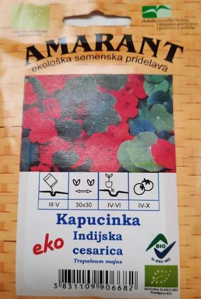 Kapucinka Indijska cesarica EKO