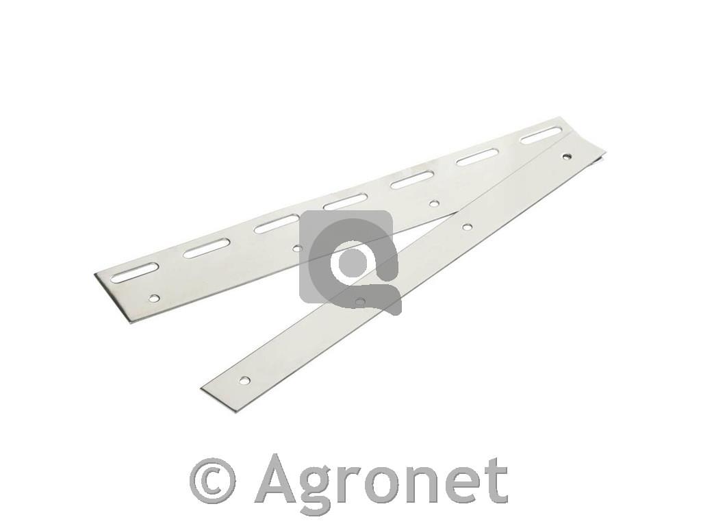 Pritrdilna letev za PVC trak inox 20cm