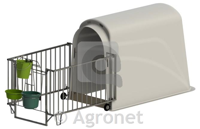 Staja CalfHouse Premium Plus z močnejšo ograjo