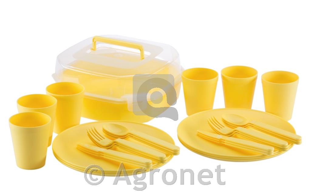 Piknik set rumen 32-delni
