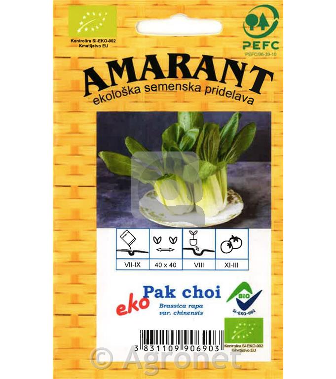 Pak Choi Zelen Tanaka EKO