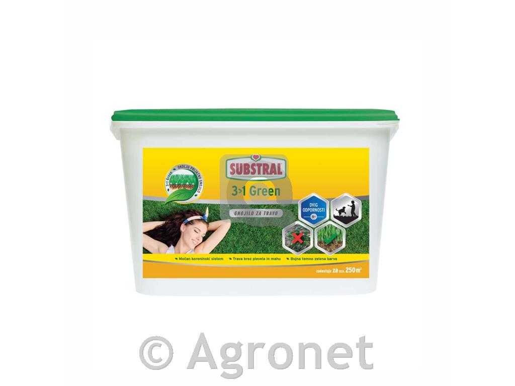 Gnojilo travo za vse letne čase 3 v 1 Green, 5kg