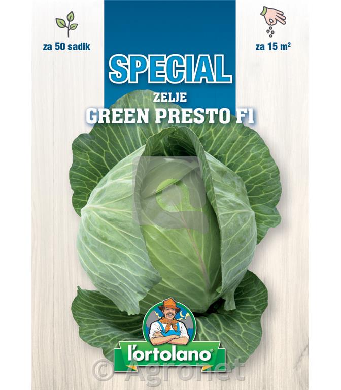 Zelje okroglo zg. Green Presto F1