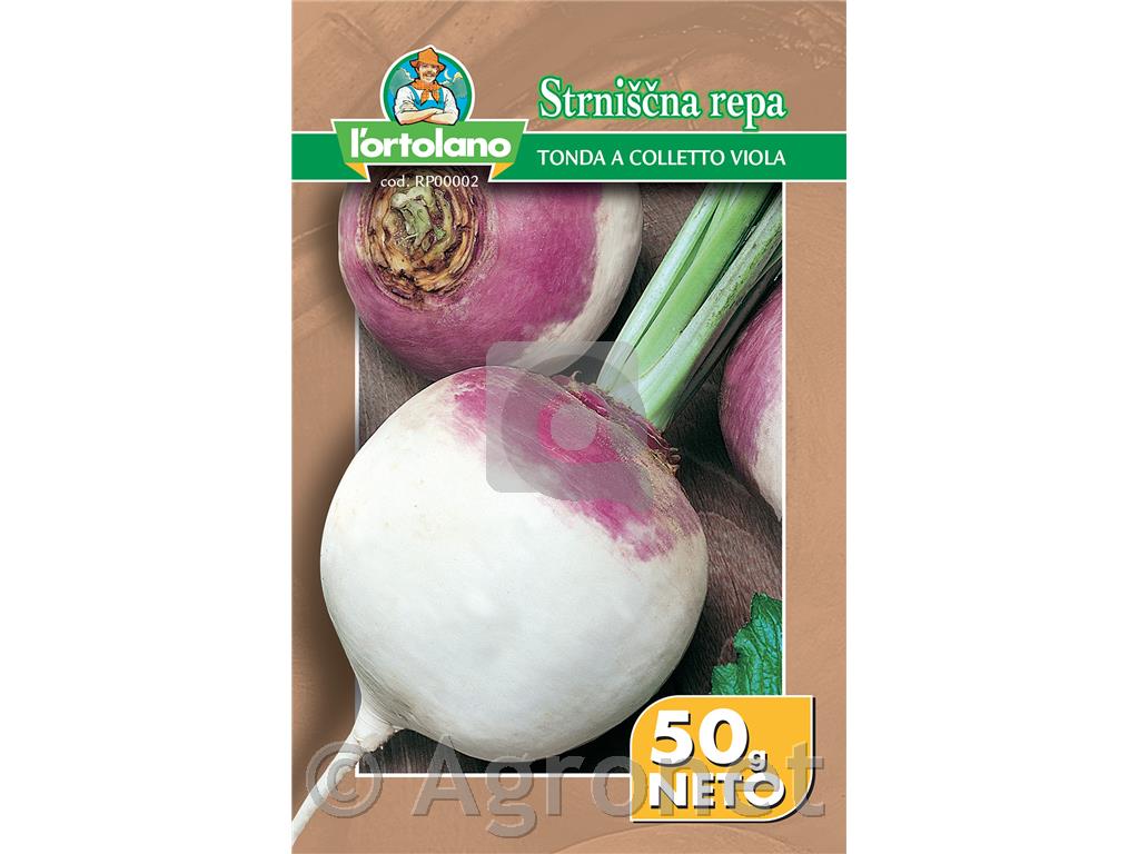 Strniščna repa okrogla, 50 g